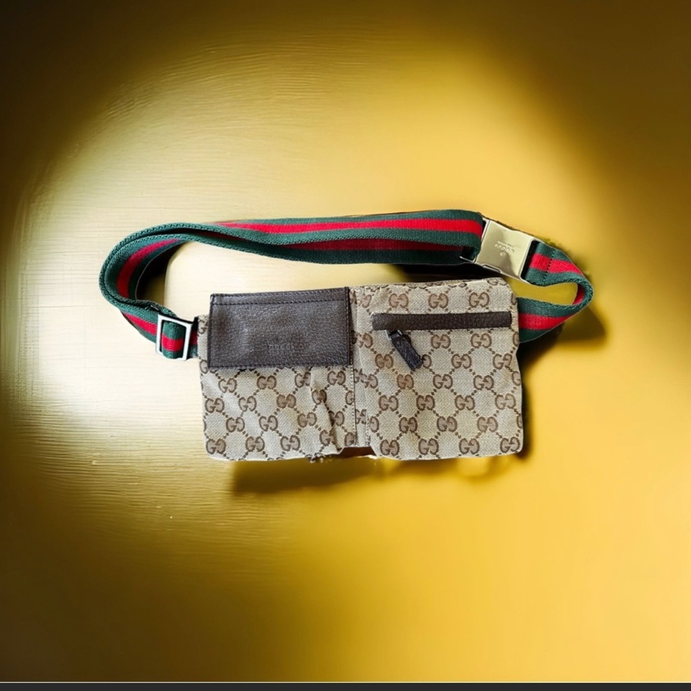 Gucci Beige GG Belt Bag Comes With A GUCCI Dust Bag